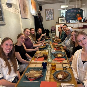 Französische Küche in vollen Zügen genossen!